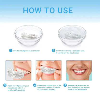 Transform Your Sleep with Our Adjustable Anti-Snoring Mouth Guard – Perfect for Bruxism Relief and Quality Rest!