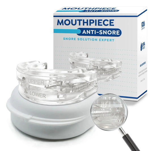 Transform Your Sleep with Our Adjustable Anti-Snoring Mouth Guard – Perfect for Bruxism Relief and Quality Rest!